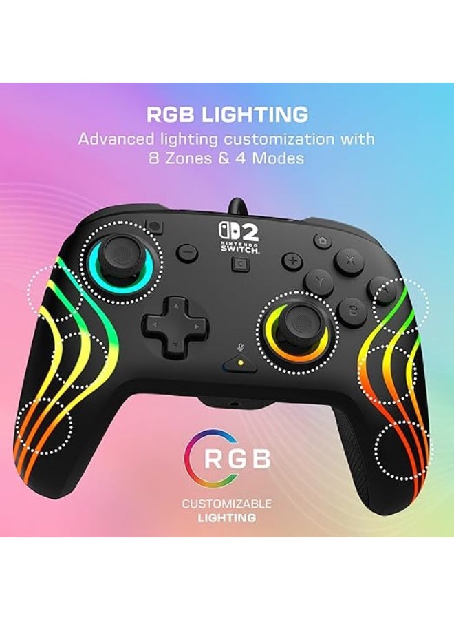 TURTLE BEACH Afterglow Wave Switch 2 Wired Controller (Black) - Image 2
