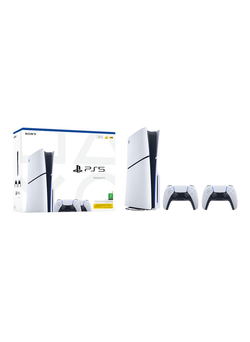 Sony PlayStation®5 Console 1TB with extra Dualsense Controller KSA Version - Image 1