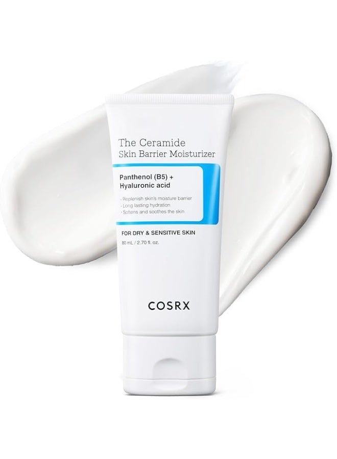 COSRX Ceramide Skin Barrier Moisturizer with 7 Ceramides, Hyaluronic Acid & Panthenol for All Skin Types, 80ml - Image 1