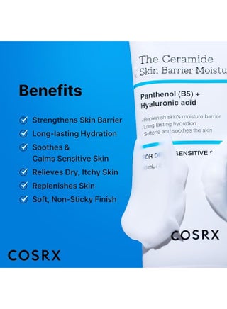 Ceramide Skin Barrier Moisturizer with 7 Ceramides, Hyaluronic Acid & Panthenol for All Skin Types, 80ml - view 3