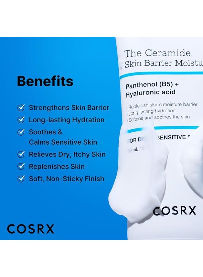 COSRX Ceramide Skin Barrier Moisturizer with 7 Ceramides, Hyaluronic Acid & Panthenol for All Skin Types, 80ml - Image 3