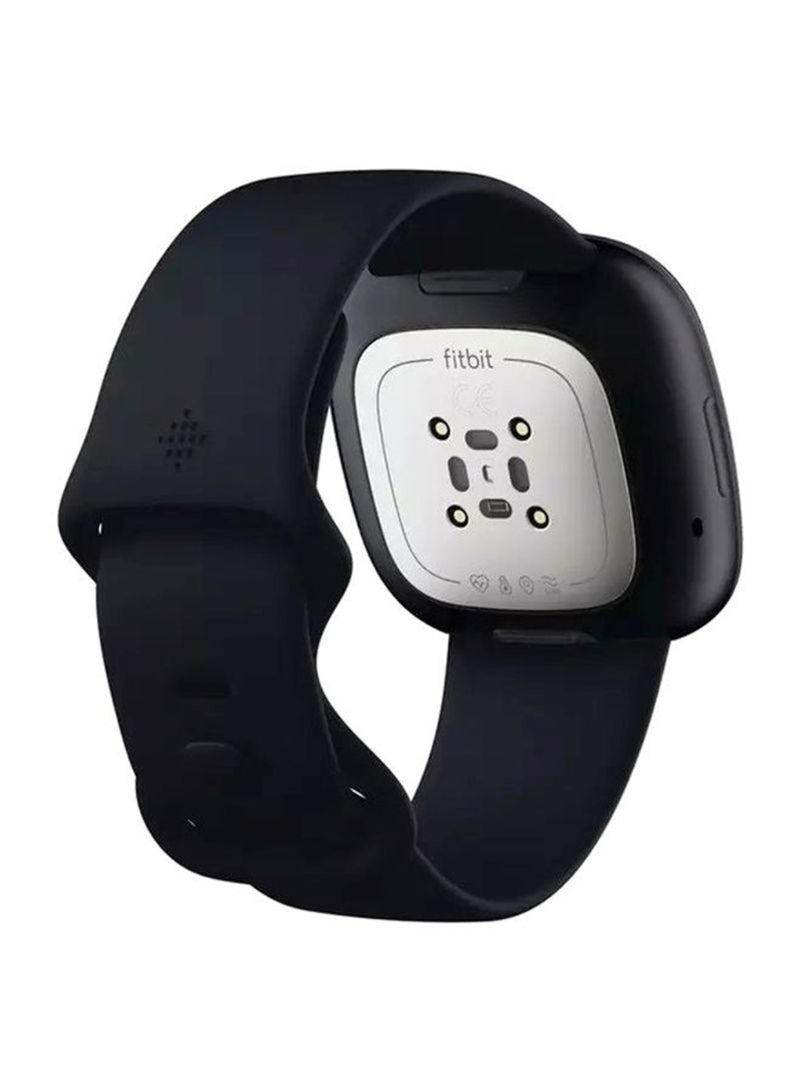 Fitbit Renewed - Sense, Advanced Smartwatch Carbon/Graphite Stainless Steel - Image 3