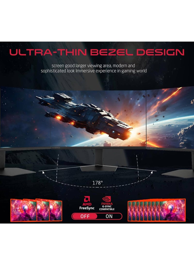 GAMEON 27 inch Gaming Monitor, QD OLED Display, QHD Resolution, 280Hz Refresh Rate, 0.03ms (GTG) Response Time, HDR True Black 400, FreeSync, Adaptive Sync| GO27QDOLD280 Black - Image 3