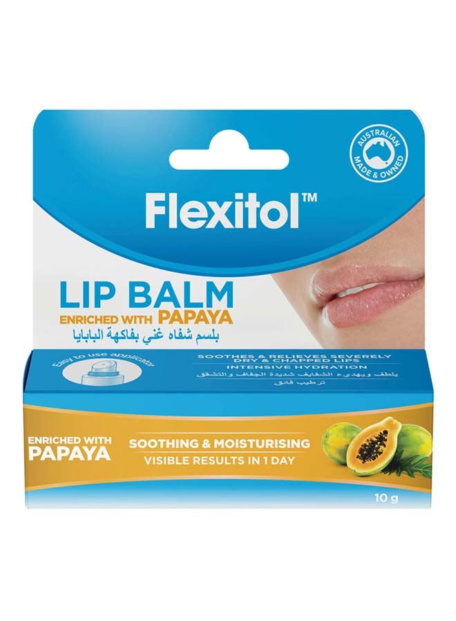 فليكسيتول بلسم شفاه 10 جرام مدعم بالبابايا - Image 1