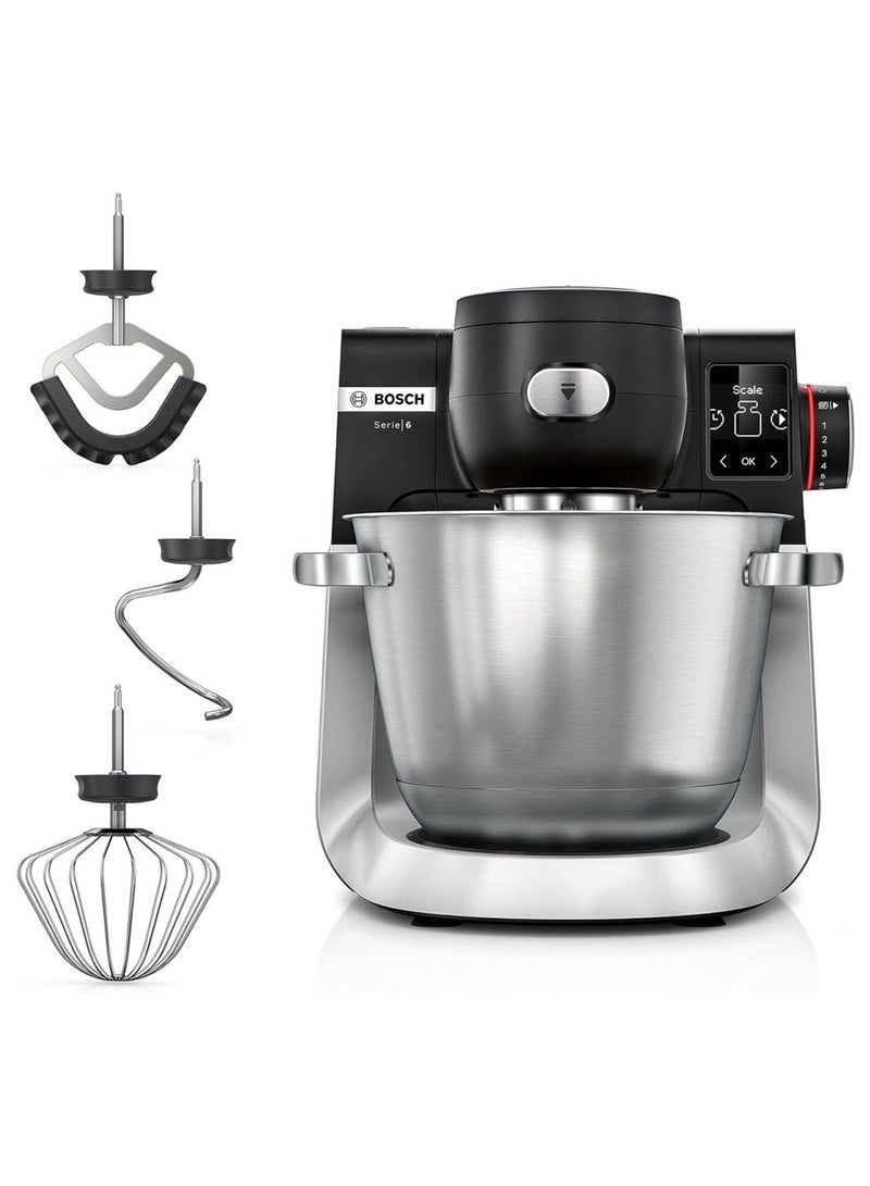 BOSCH Series 6 Stand Mixer with Intelligent Sensing Technology and Integrated Scale 5.5 L 1600 W MUMS6ZM00G stainless_steel - Image 1