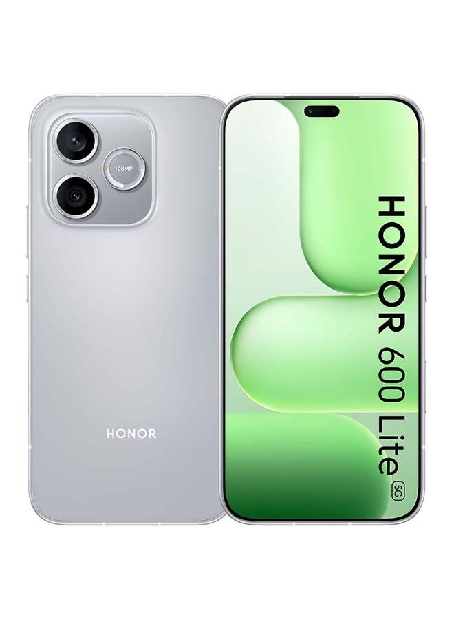Honor 600 Lite Dual SIM 5G Velvet Grey 8GB RAM 256GB - Middle East Version - Image 1