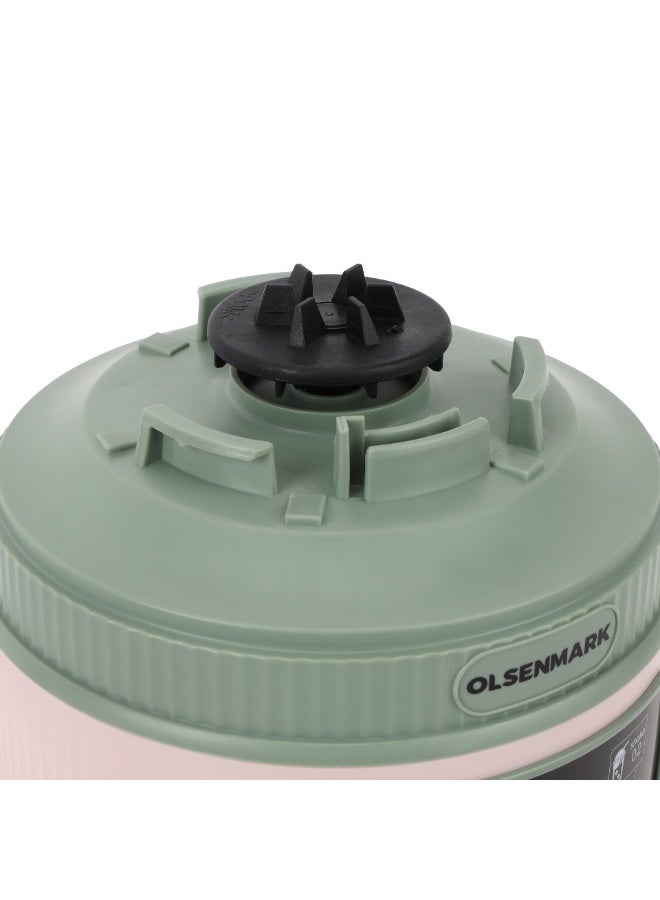 Olsenmark 2-in-1 Digital Control Blender – OMSB7057 | 800W Motor, 1.6L Unbreakable PC Jar | 4 Function Programs, Sharp Durable Blades | Grinder Attachment | 2-Year Warranty 800 W OMSB7057 Green and Beige - Image 5