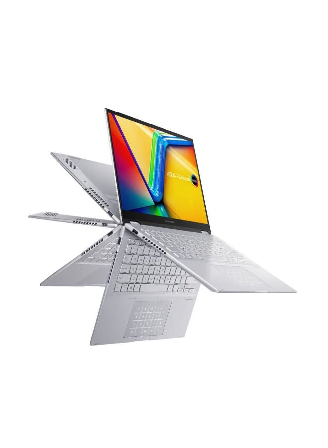 ASUS Vivobook S14 Flip TP3402VA-LZ065W Laptop with 14 Inch WUXGA / Intel Core i5-13420H / 16 Gigabyte / 512 Gigabyte SSD / Intel UHD Graphics / Cool Silver - Image 2