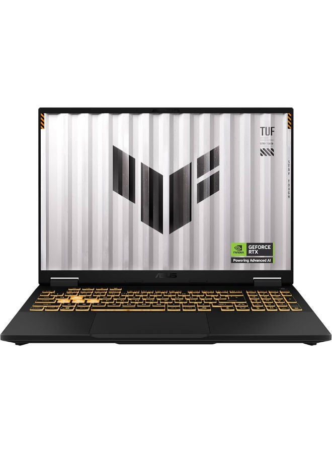أسوس لابتوب TUF Gaming F16 FX608JHR-RV057W بشاشة 16 إنش بدقة Full HD / معالج Intel Core i7-14650HX / 16 جيجابايت / 512 جيجابايت SSD / GeForce RTX 5050 - Image 2
