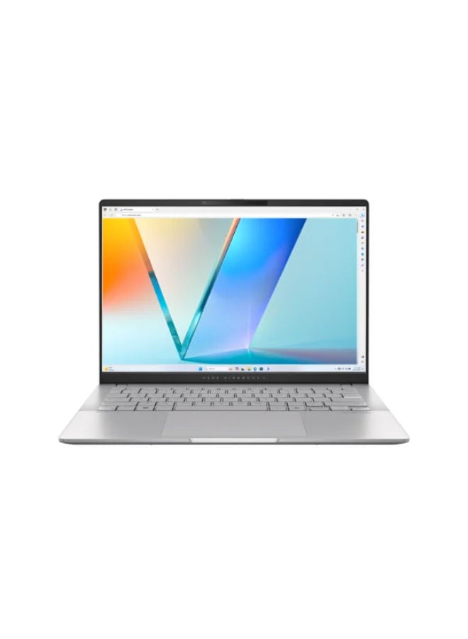 ASUS Vivobook S14 S3407QA-SF067W Laptop with 14 Inch Full HD / Qualcomm Snapdragon X X1-26-100 / 16 Gigabyte / 512 Gigabyte SSD / Qualcomm Adreno X1-45 GPU / Cool Silver - Image 4