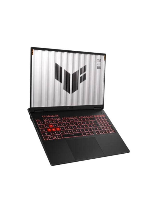 أسوس TUF Gaming A16  FA608PM-RV169W Laptop with 16 Inch Full HD / AMD Ryzen 9 8940HX  / 16 Gigabyte / 1 Terabyte SSD /  GeForce RTX 5060 / Jaeger Grey - Image 3