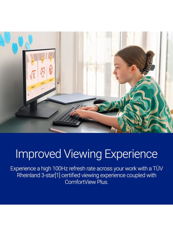 ديل SE2225HM Computer Monitor 21.5-Inch Full HD 1920x1080, LED Backlight Technology, VA Panel Type, 100Hz Refresh Rate, HDMI & VGA Port - Black Black - Image 5