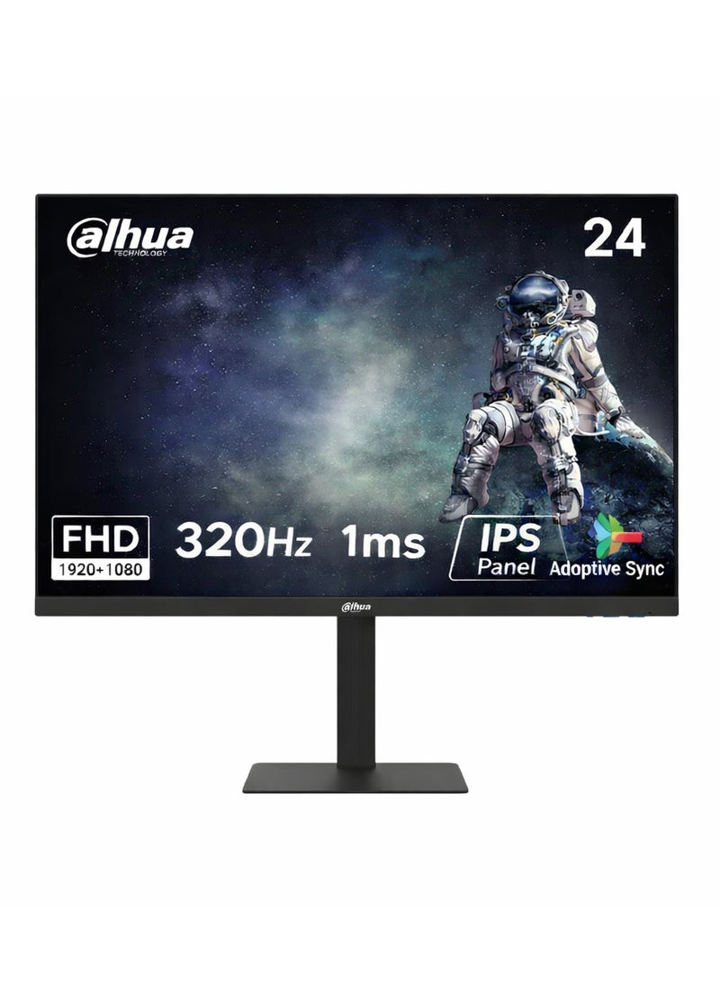 داهوا 24 " (DHI-LM25-E241A) شاشة ألعاب FHD، IPS – معدل تحديث 320Hz – زمن استجابة 1ms – مزامنة متكيفة - Image 1
