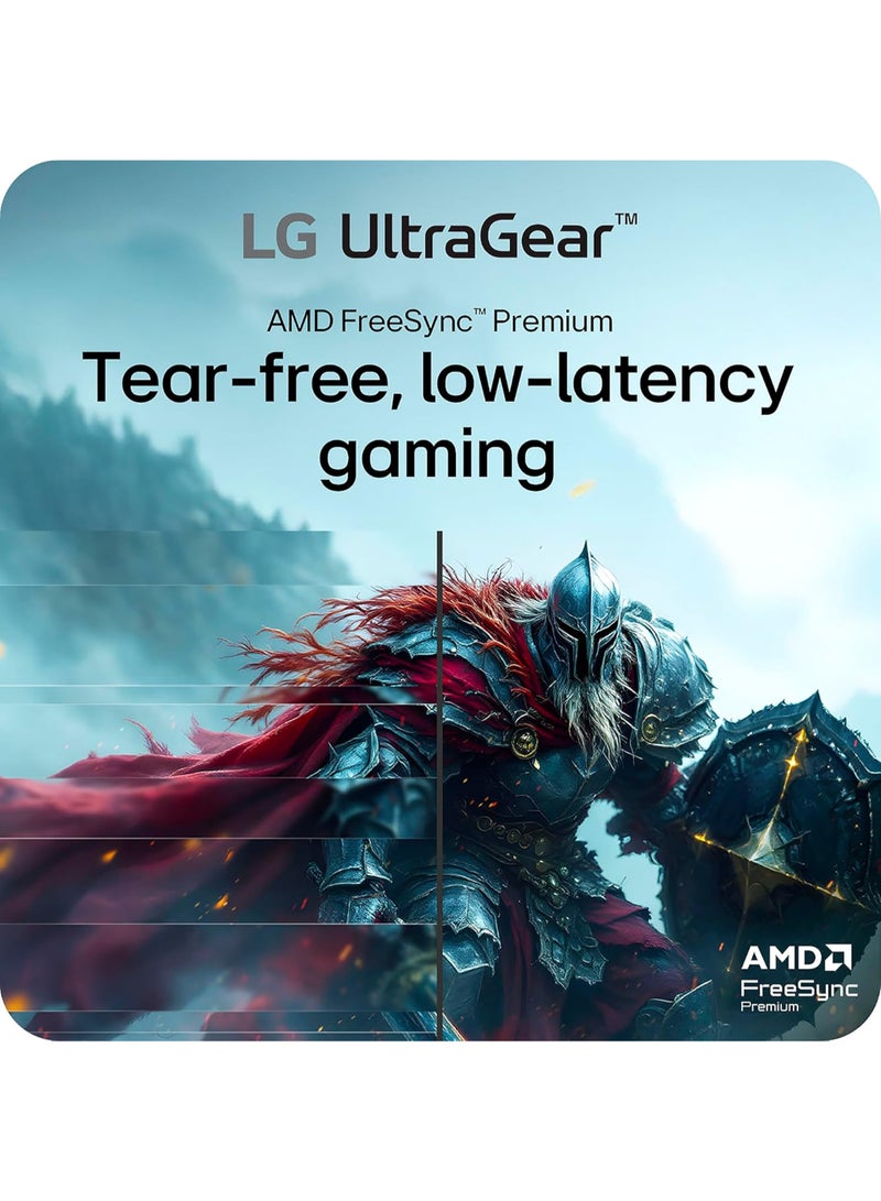 LG 27 Inch UltraGear™ G6 QHD Gaming Monitor, 200Hz, 1ms, HDR 400, AMD FreeSync Premium, Black Stabilizer, Smart Energy Saving, HDMI 2.1x2, DisplayPort 1.4 x1, Tilit/Height/Swivel/Pivot Black - Image 5