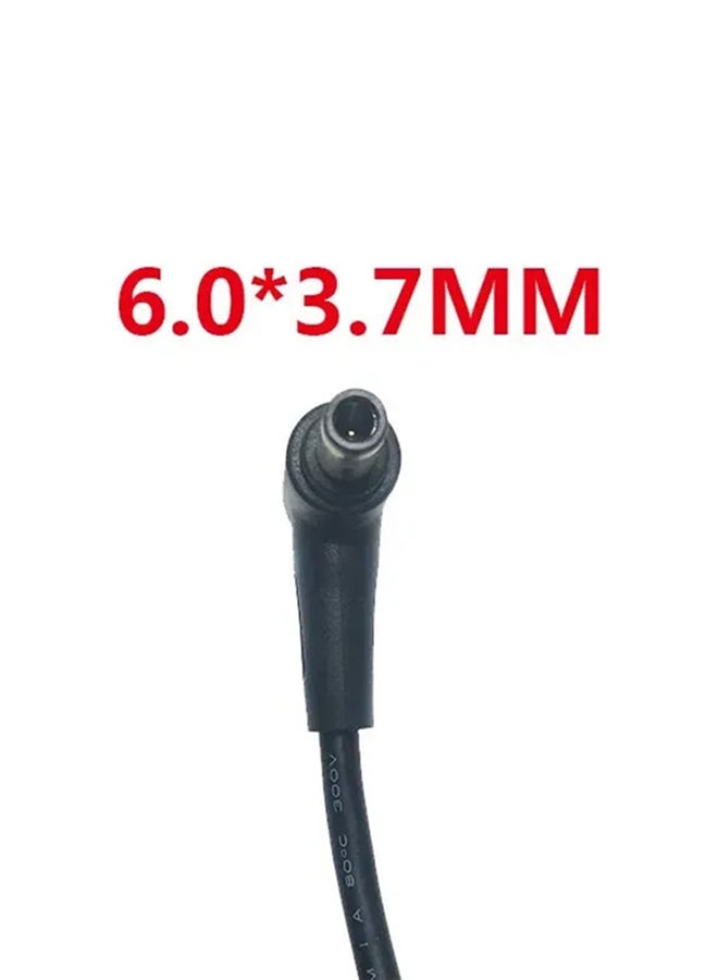 ASUS Laptop charger compatible with Asus with a power of 200 W output 20.0 V / 10.0 A comes with a connector size (6.0×3.7mm) ASUS NEW PIN (6037), suitable for compatible devices with the same standard specifications, includes the adapter and AC power cable, safe, fast, and stable charging, with a 1-month warranty from OS STORE. 17cm BLACK - Image 4