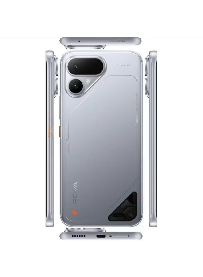 Pova Curve 2 5G 12GB RAM 256GB Melting Silver With Free Gifts - Middle East Version - view 2