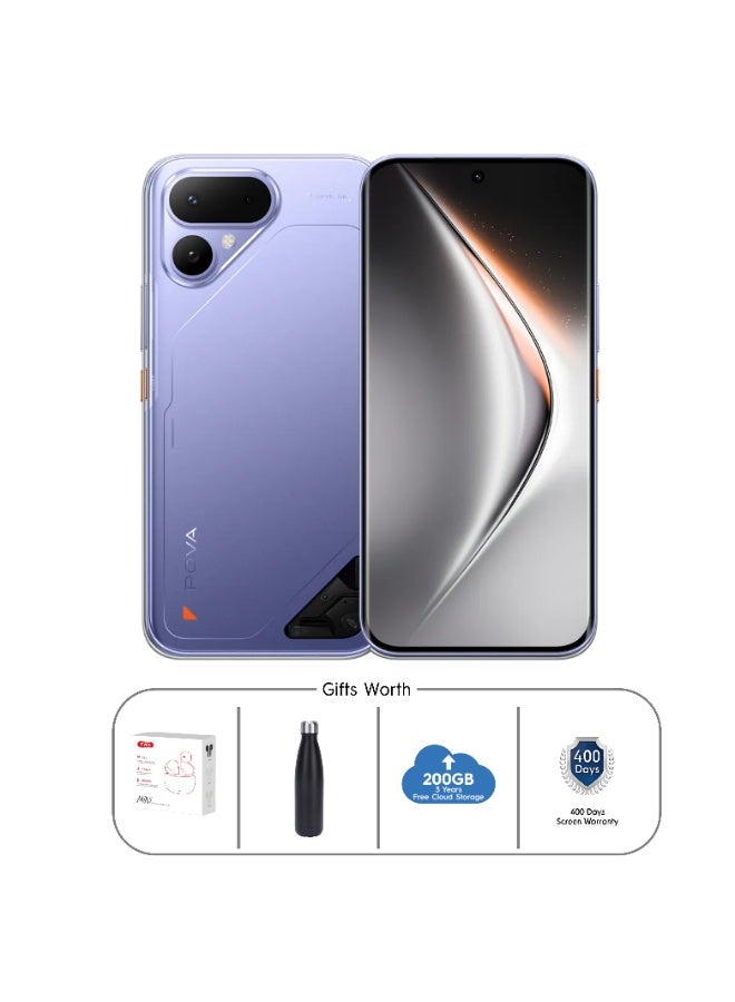 TECNO Pova Curve 2 5G 12GB RAM 256GB Mystic Purple With Free Gifts - Middle East Version - Image 1