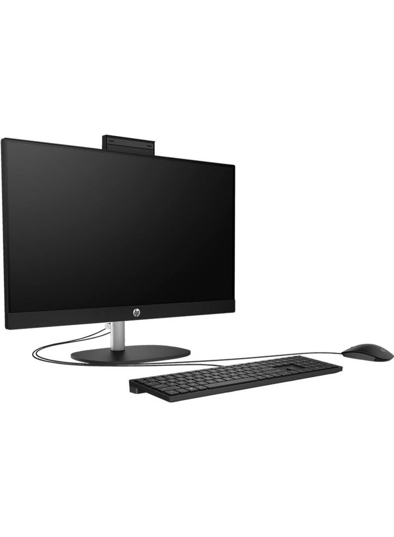 HP 24-cr0122nh 24" All-in-One Desktop PC – 13th Gen Intel Core i5-1335U, 8GB RAM, 512GB SSD, Intel Iris Xe Graphics, FHD IPS Touch Display, Built-in Webcam & Speakers, FreeDOS, 91D77EA – Black Black - Image 3