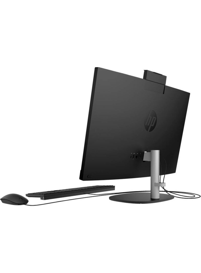 HP 24-cr0122nh 24" All-in-One Desktop PC – 13th Gen Intel Core i5-1335U, 8GB RAM, 512GB SSD, Intel Iris Xe Graphics, FHD IPS Touch Display, Built-in Webcam & Speakers, FreeDOS, 91D77EA – Black Black - Image 4