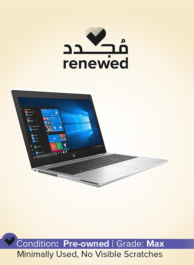 Renewed - Probook 650 G5 Laptop With 15.6-Inch Full HD Display,Core i5 Processor/Quad Core/8th Gen/16GB RAM/512GB SSD/Windows 11 Black