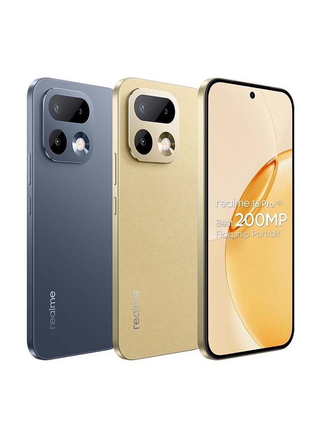 ريل مي 16 برو 5G ثنائي الشريحة 12 جيجابايت رام 256 جيجابايت ماستر جولد - النسخة الدولية - Image 2
