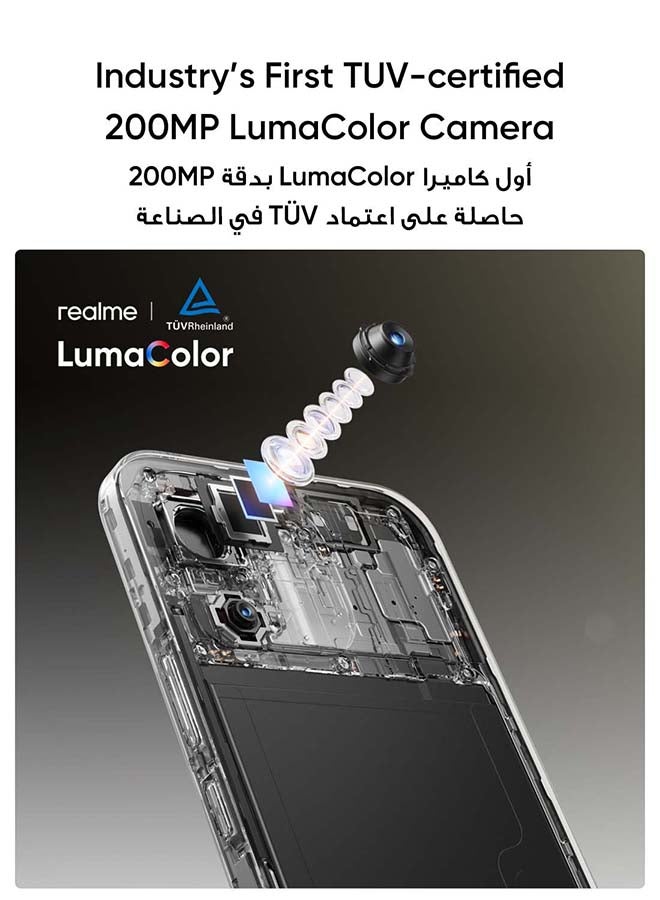 ريل مي 16 برو 5G ثنائي الشريحة 12 جيجابايت رام 256 جيجابايت ماستر جولد - النسخة الدولية - Image 4