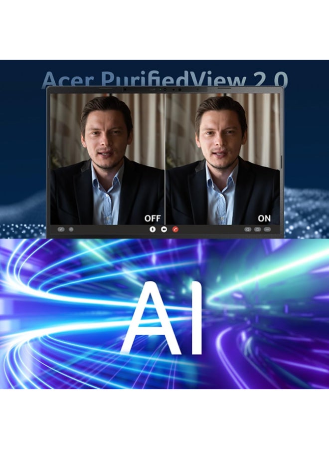 Acer TravelMate P2 P215-55 Business Laptop, Upgrade) Intel Core Ultra 5 225U Processor, 16GB DDR5 RAM, 512GB SSD,15.6-inch (39.6 cm) Display, Wi-Fi, Webcam, English Backlight Keyboard Silver   Windows 11 Pro 3 Yr Warranty Silver - Image 4