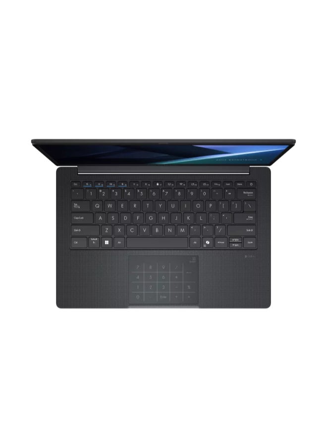 أسوس لابتوب ExpertBook B14 بشاشة 14 بوصة بدقة Full HD (1920x1080)، مع معالج Core 7-150U/ذاكرة RAM سعة 16GB DDR5/قرص SSD سعة 512GB/نظام DOS (بدون ويندوز) - Image 3