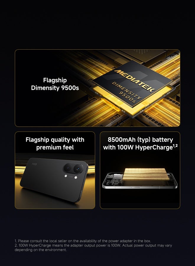 Xiaomi POCO X8 Pro Max Dual SIM 5G Black 12GB RAM 256GB - Global Version - Image 4