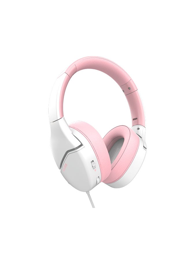 ساديس Sades Spower Gaming Headset – 40mm Drivers | Lightweight Design, Flexible Detachable Mic, 3.5mm Multi‑Platform Headphones for PC, PS4/PS5, Xbox, Switch & Mobile, SA-725-PINK - Image 4
