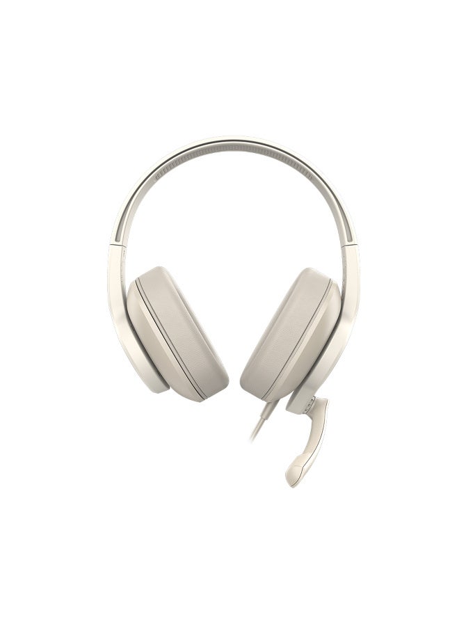 ساديس Sades Upower Gaming Headset, 40mm Drivers, Immersive Stereo Sound, Omnidirectional Mic, Lightweight Design, 3.5mm Dual Plug - SA-703-GRAY - Image 1