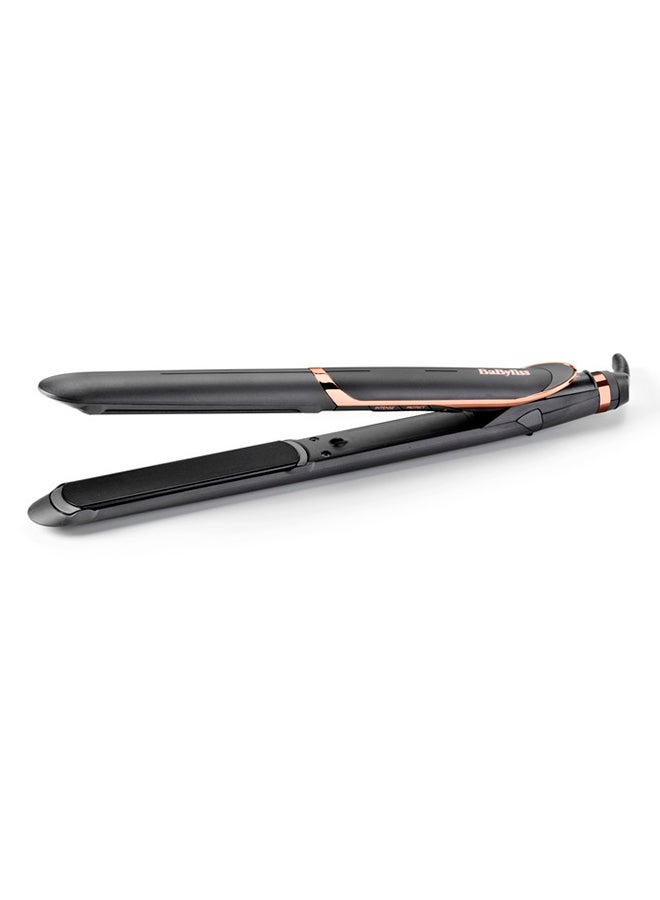 BaByliss 24mm Nano-Ceramic Hair Straightener with Ionic Technology, Fast Heat-Up, Smooth Glide Plates, and Adjustable Temperature Settings – ST394SDE Black - Image 1
