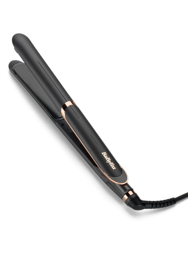 BaByliss 24mm Nano-Ceramic Hair Straightener with Ionic Technology, Fast Heat-Up, Smooth Glide Plates, and Adjustable Temperature Settings – ST394SDE Black - Image 5