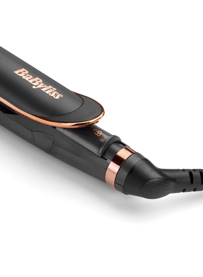 BaByliss 24mm Nano-Ceramic Hair Straightener with Ionic Technology, Fast Heat-Up, Smooth Glide Plates, and Adjustable Temperature Settings – ST394SDE Black - Image 4