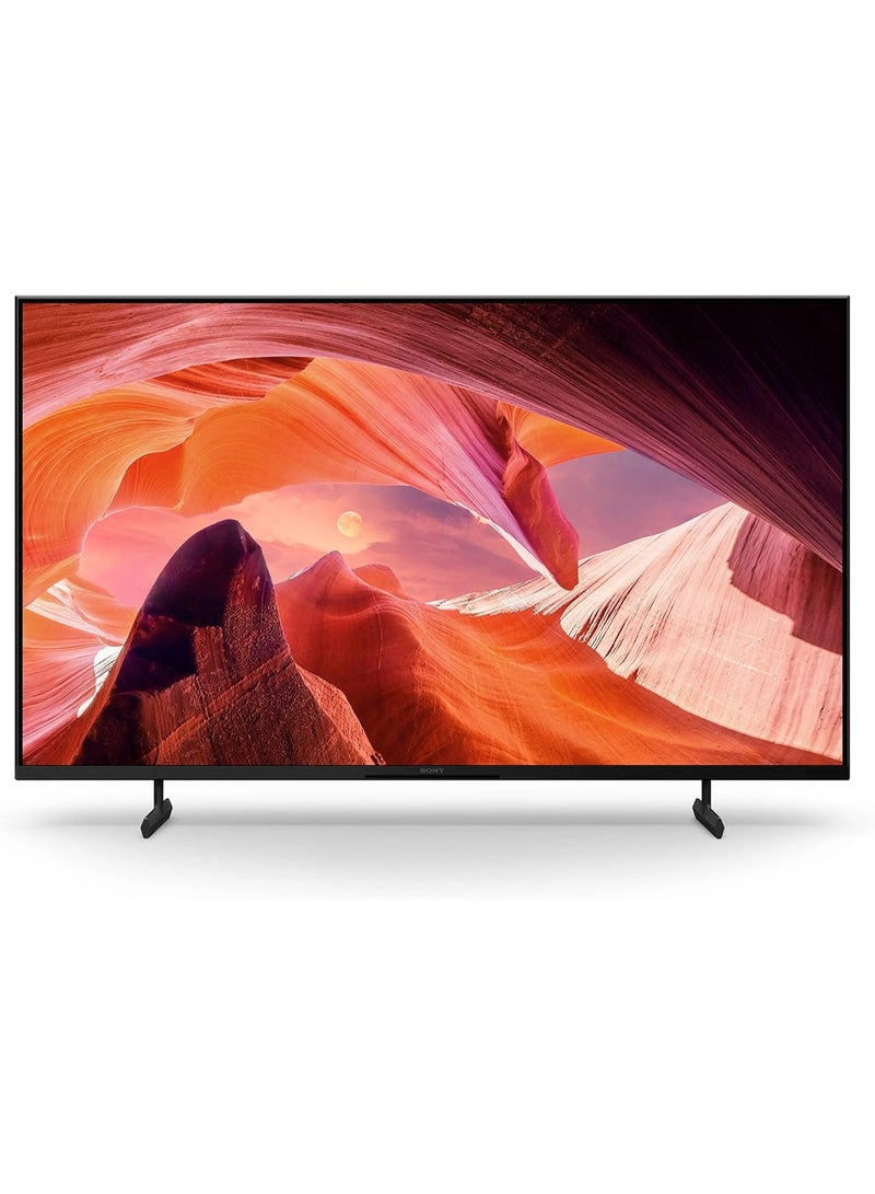 Sony Bravia 50-Inch X80L 4K HDR Smart LED Google TV (UAE Version) – UHD TV Ideal for Movies, Streaming & Family Entertainment, 4K HDR Processor X1, Triluminos Pro Display, Dolby Vision & Dolby Atmos, Built-In Chromecast, Voice Control KD-50X80L Black - Image 1