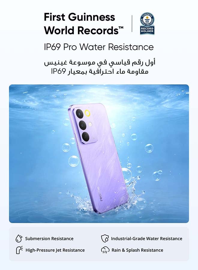ريل مي C85 5G ثنائي الشريحة 5G أخضر طاووس 8 جيجابايت رام 256 جيجابايت - النسخة الدولية - Image 3