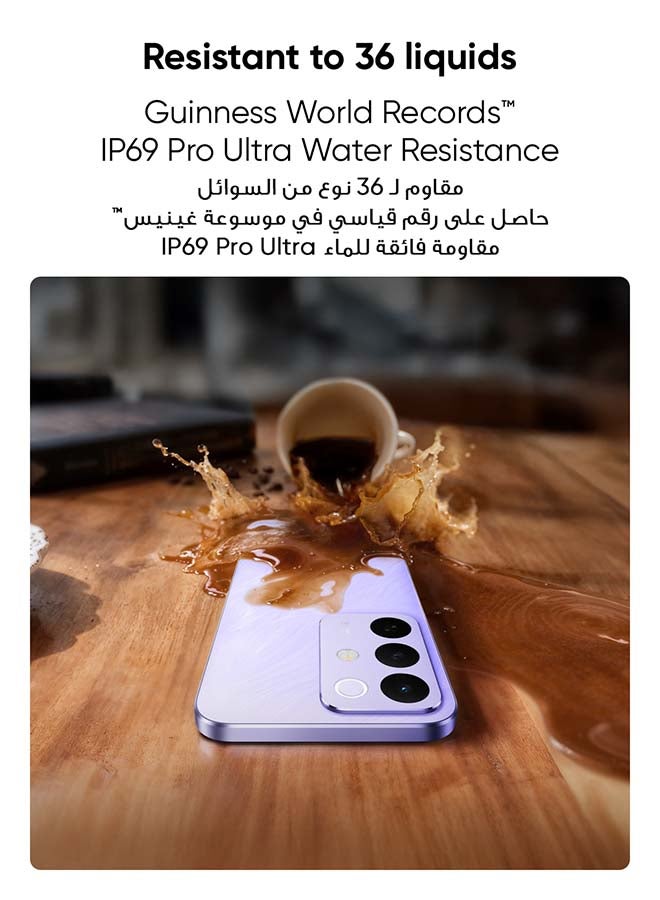 ريل مي C85 5G ثنائي الشريحة 5G بنفسجي باروت 8GB RAM 256GB - النسخة الدولية - Image 5