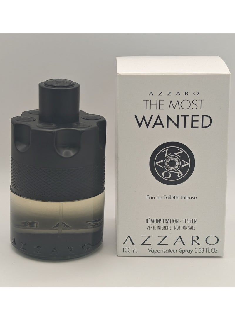 Azzaro The Most Wanted Intense Eau de Toilette 100ml (Tester) 100ml - Image 1