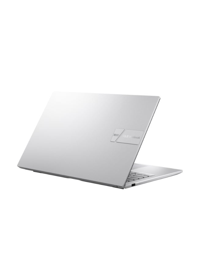 أسوس لاب توب Vivobook X1504VABQ4104 بشاشة 15.6 بوصة عالية الدقة بالكامل (1920x1080)، معالج Core 5-120U/ذاكرة وصول عشوائي 8 جيجابايت DDR5/قرص صلب SSD سعة 512 جيجابايت/نظام تشغيل DOS (بدون ويندوز)/ الإنجليزية/العربية - Image 5