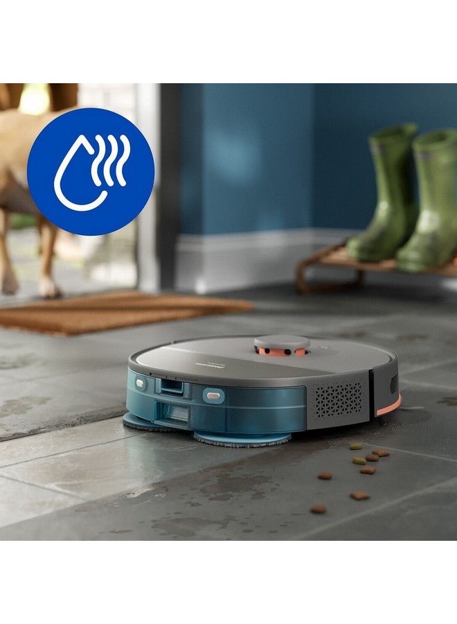 Philips HomeRun 5000 Series Robot Vacuum Cleaner with Auto-Empty Station 260 ml 260 ml 200 W XU5100/11 Cashmere Grey - Image 3