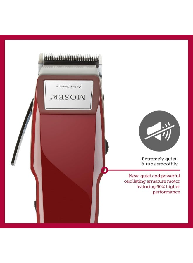 موزر Professional Corded Men's Hair Clipper 5 x 6.9 x 17. 5 cm 1400-0150 Red - Image 4