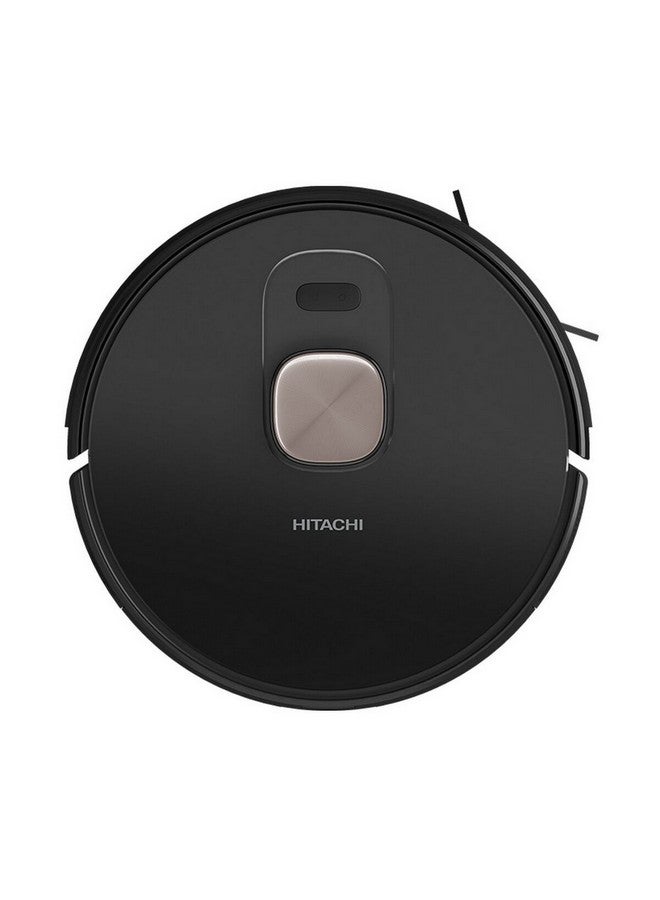 هيتاشي 5000Pa Wet and Dry Floor Robot Vacuum Cleaner 9.45 x 34.2 x 34.2 cm 200 W RV-X20PBKCG Black - Image 1