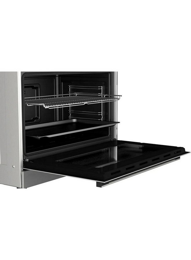 بوش Series 2 5-Burner Gas Range Cooker 125 L HGV1D0U59M Black and Silver - Image 2