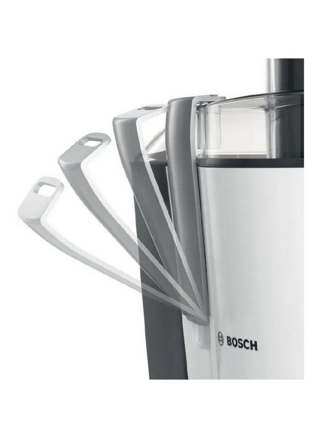 بوش 700W VitaJuice 2 Adjustable 2-Speed Centrifugal Juicer 2 L 2 L 700 W JAHMES25A0GB White and Black - Image 4