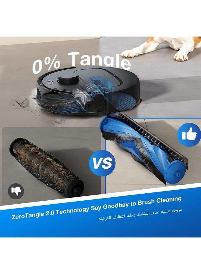 إيكوفاكس Deebot N20e 10000Pa Robot Vacuum and Mop 9.6 x 35.3 x 35.1 cm 1400 W YDLX11-3 Black - Image 3