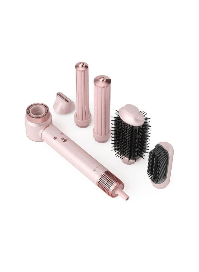 ريبون 1300W 7-in-1 Professional Hair Styler with 7 Heads 8.9 x 24.3 x 43 cm RE0008 Pink - Image 1