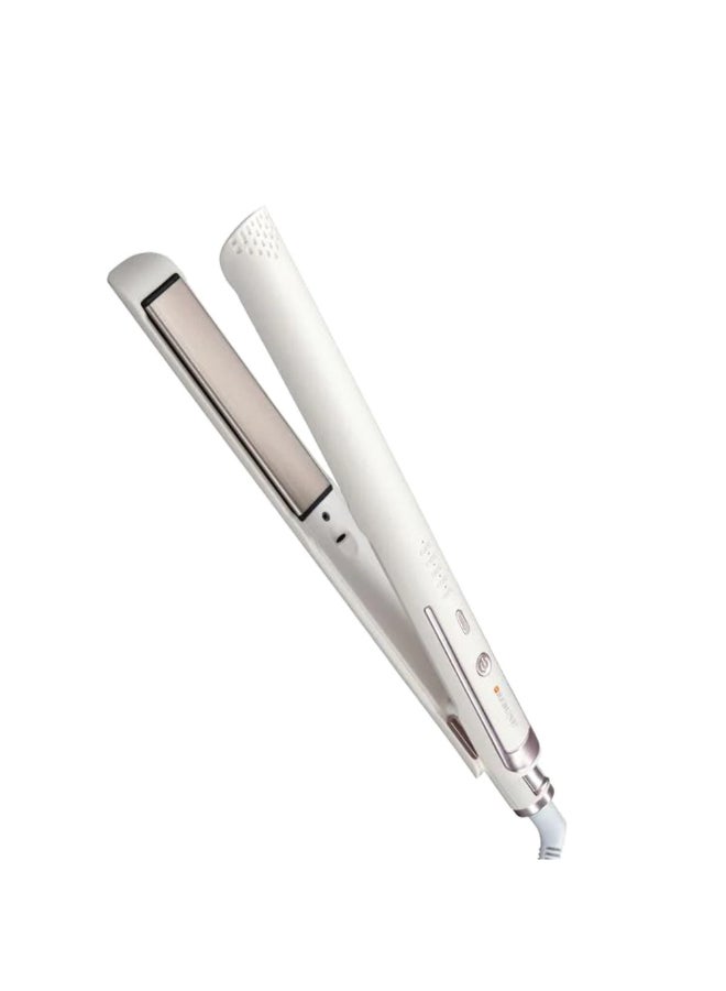 40W Professional Ceramic Plates Hair Straightener 6 x 38 x 1.3 cm RE-2169 White