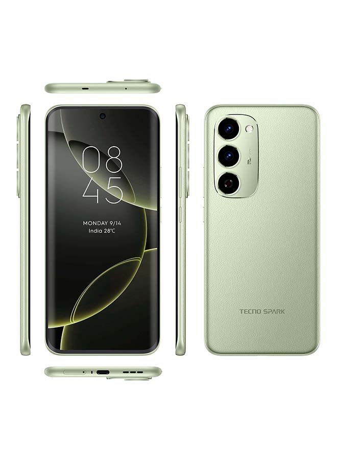 TECNO Spark 40 Pro+ Dual SIM Tundra Green 8GB RAM 256GB 4G - Middle East Version - Image 1