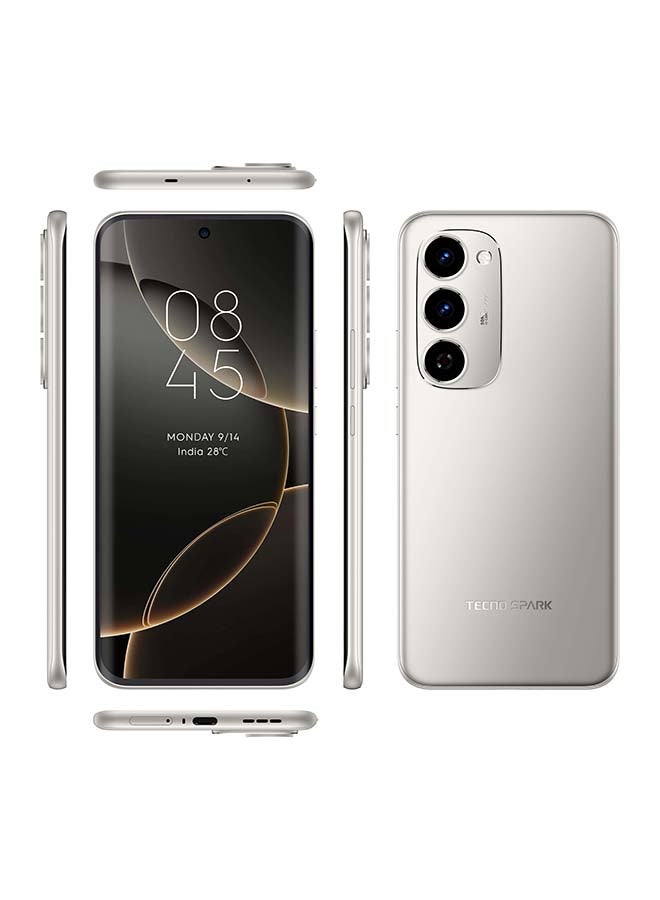 TECNO Spark 40 Pro+ Dual SIM Moon Titanium 8GB RAM 256GB 4G - Middle East Version - Image 1
