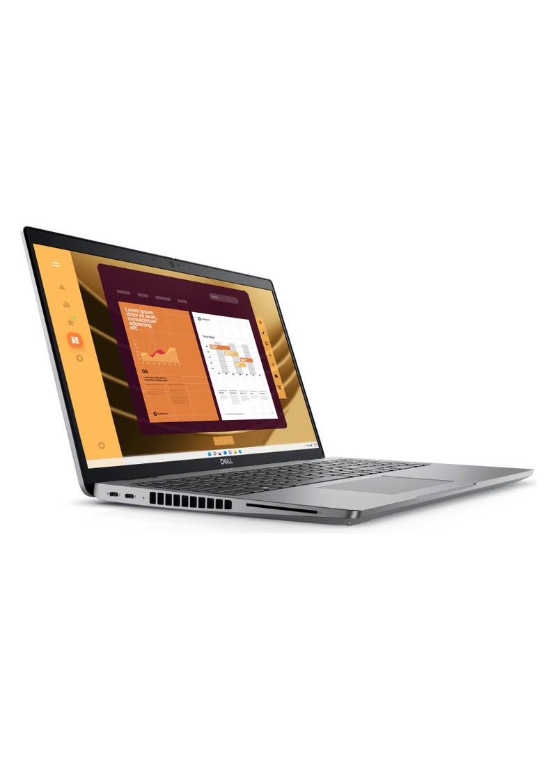 DELL Renewed - Latitude 5591 Laptop With 15.6-Inch Display,Core i7-8850H/Hexa Core/8th Gen/8GB RAM/256GB SSD/Intel UHD Graphics Silver English grey - Image 2